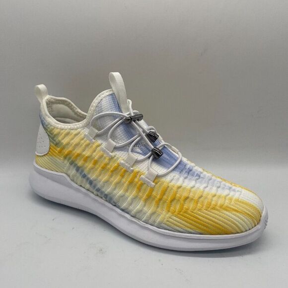 Propet Travelbound WAA132M Women's US 7 Sneakers White Lemon Running Shoes - Picture 2 of 11